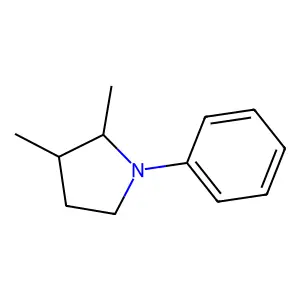 2,3-Dimethyl-1-phenylpyrrolidine structure