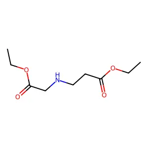 Ethyl 3-(ethoxycarbonylmethylamino)propionate structure