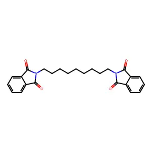 2-[9-(1,3-Dioxoisoindol-2-yl)nonyl]isoindole-1,3-dione structure