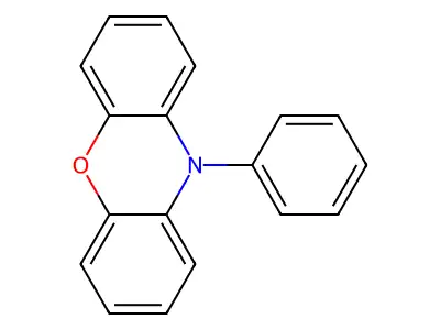 10-phenyl-10H-phenoxazine structure