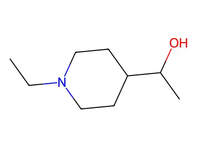 1-(1-Ethylpiperidin-4-yl)ethan-1-ol structure