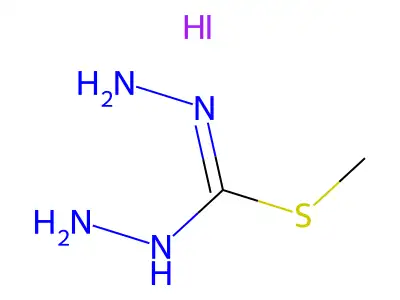C2H9IN4S structure