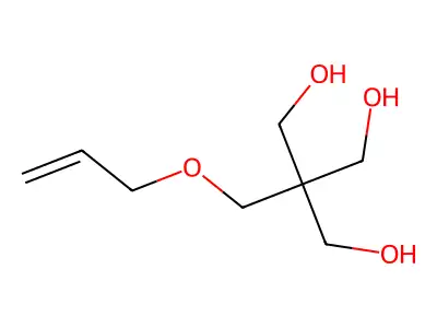 Allyl pentaerythritol structure