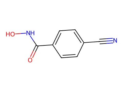 4-cyano-N-hydroxybenzamide structure