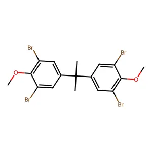 四溴双酚A二甲醚 structure