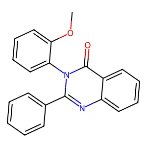 3-(2-Methoxyphenyl)-2-phenyl-4(3H)-quinazolinone structure