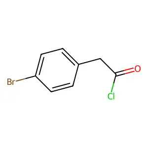 Benzeneacetyl chloride, 4-bromo- structure