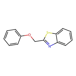 2-(Phenoxymethyl)-1,3-benzothiazole structure