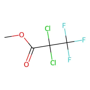 Propionic acid, 2,2-dichloro-3,3,3-trifluoro-, methyl ester structure