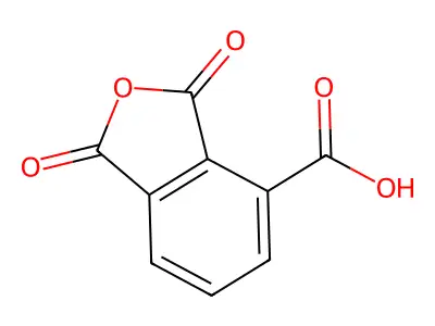1,3-Dioxo-1,3-dihydroisobenzofuran-4-carboxylic acid structure