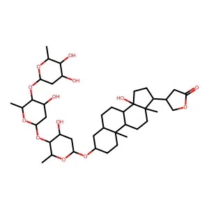 Dihydrodigitoxin structure