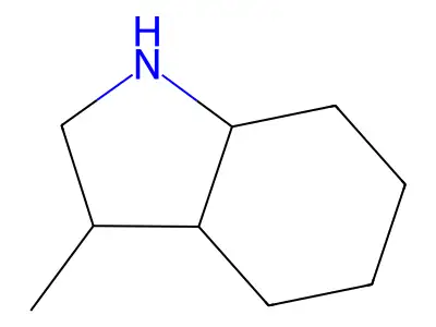 3-methyl-octahydro-1H-indole structure