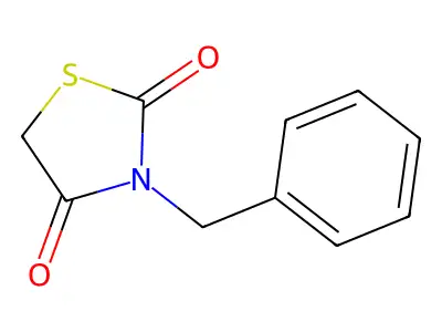 3-Benzyl-1,3-thiazolidine-2,4-dione structure