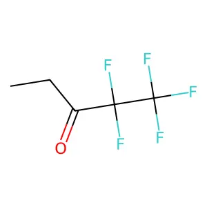Ethyl pentafluoroethyl ethyl ketone structure