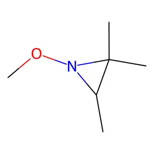 1-Methoxy-2,2,3-trimethylaziridine structure