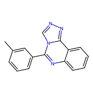 5-(3-Methylphenyl)-[1,2,4]triazolo[4,3-c]quinazoline structure