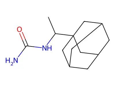 [1-(Adamantan-1-yl)ethyl]urea structure