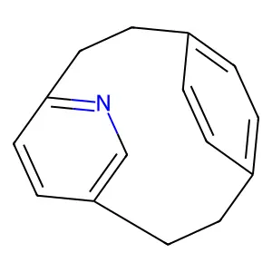 5-Azatricyclo(8.2.2.24,7)hexadeca-4,6,10,12,13,15-hexaene structure
