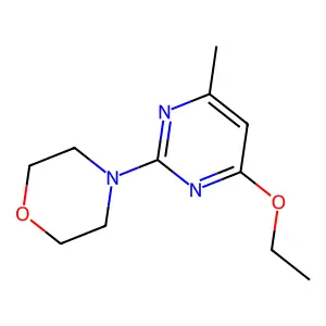 4-(4-Ethoxy-6-methylpyrimidin-2-yl)morpholine structure