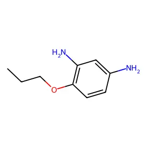 2,4-Diaminopropoxybenzene structure