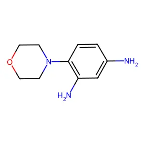 4-(4-Morpholinyl)-1,3-benzenediamine structure
