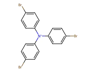 Tris(4-bromophenyl)azanium structure