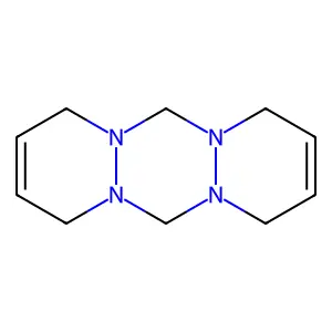 6H,13H-Dipyridazino(1,2-a:1',2'-d)(1,2,4,5-tetrazine,1,4,8,11-tetrahydro- structure