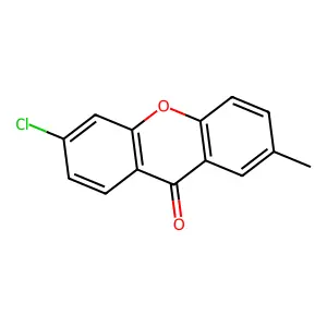 6-Chloro-2-methyl-9H-xanthen-9-one structure