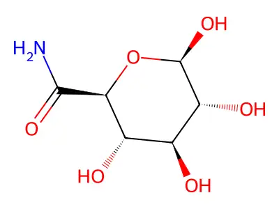 葡糖醛酰胺 structure