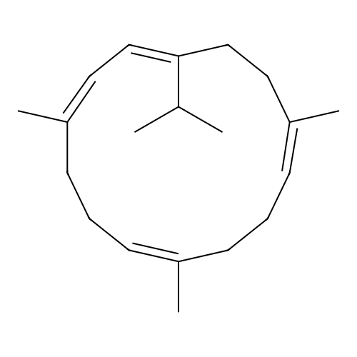 gamma-Pinacene structure
