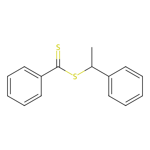 1-Phenylethyl benzodithioate structure