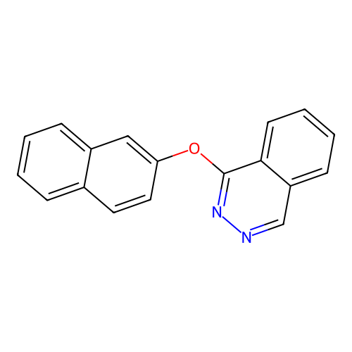 1-(Naphthalen-2-yloxy)phthalazine structure
