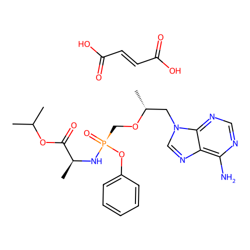 GS-7339 monofumarate structure