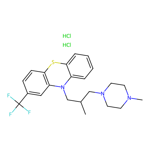 10-[2-methyl-3-(4-methylpiperazin-1-yl)propyl]-2-(trifluorom structure