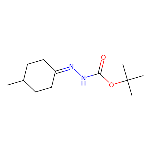 t-Butyl 2-(4-methylcyclohexylidene)hydrazinecarboxylate structure