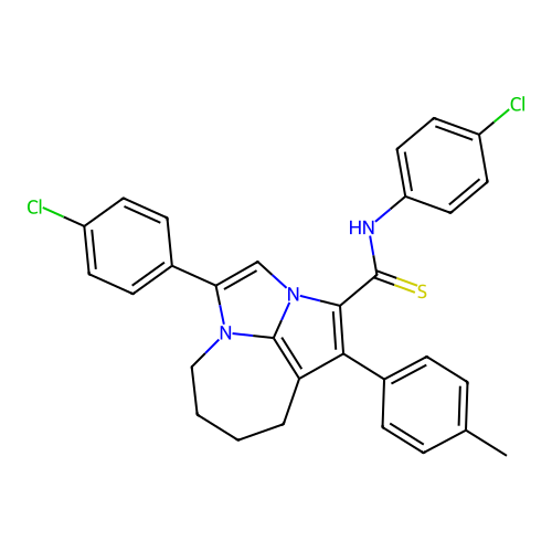 C30H25Cl2N3S structure