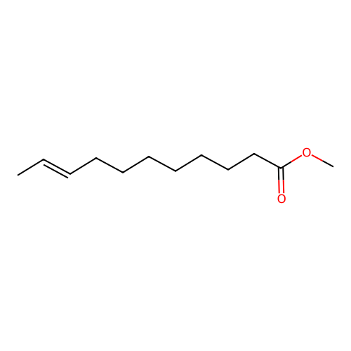 Methyl 9-undecenoate structure