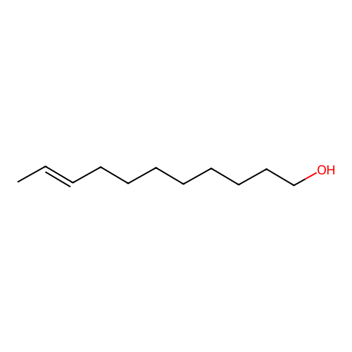 Undec-9-enol structure