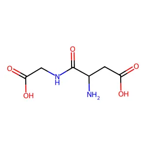 Aspartylglycine structure