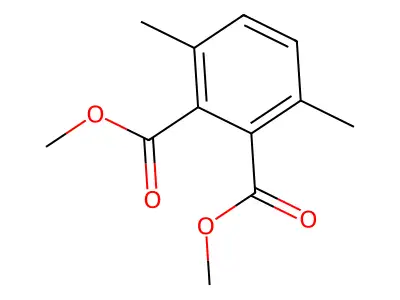 Dimethyl 3,6-dimethylphthalate structure