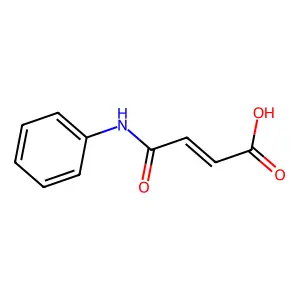 4-Anilino-4-oxobut-2-enoic acid structure
