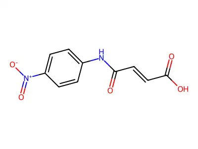 4-((4-硝基苯基)氨基)-4-氧代-2-丁烯酸 structure