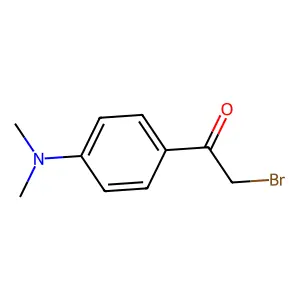 2-Bromo-1-(4-(dimethylamino)phenyl)ethanone structure