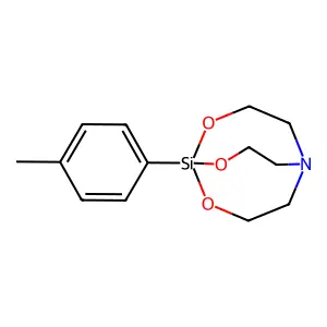 2,8,9-Trioxa-5-aza-1-silabicyclo(3.3.3)undecane, 1-(p-tolyl)- structure