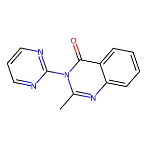4(3H)-Quinazolinone, 2-methyl-3-(2-pyrimidinyl)- structure