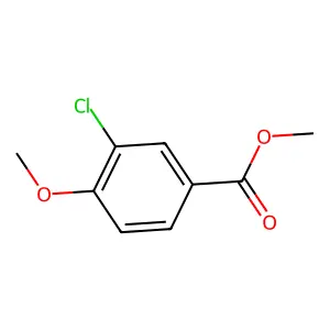 Methyl 3-chloro-p-anisate structure