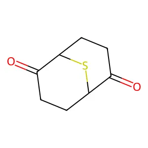 9-Thiabicyclo(3.3.1)nonane-2,6-dione structure