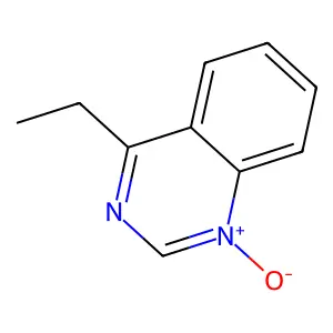 4-Ethylquinazoline 1-oxide structure