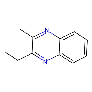 2-Ethyl-3-methylquinoxaline structure