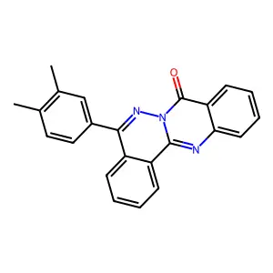 5-(3,4-dimethylphenyl)-8H-phthalazino[1,2-b]quinazolin-8-one structure